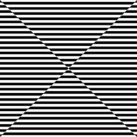 Abstract black horizontal line pattern mirage on white background. vector