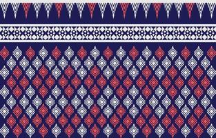 Abstract ethnic geometric ethnic pattern traditional Design for a background vector