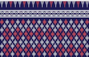 Abstract ethnic geometric ethnic pattern traditional Design for a background vector