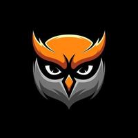 Owl head mascot