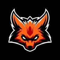 Fox head mascot vector