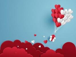 Valentine's day vector design, background