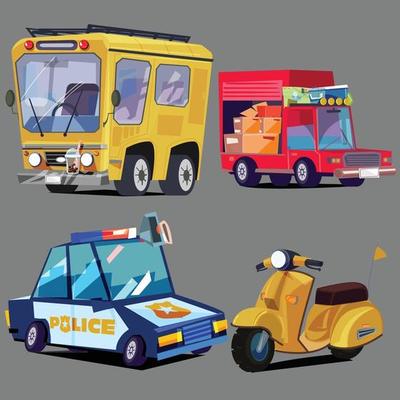 Vehicle vector set