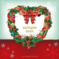 Christmas card decoration templates background. Vector illustration.