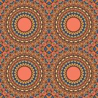 Colorful mandala pattern vector