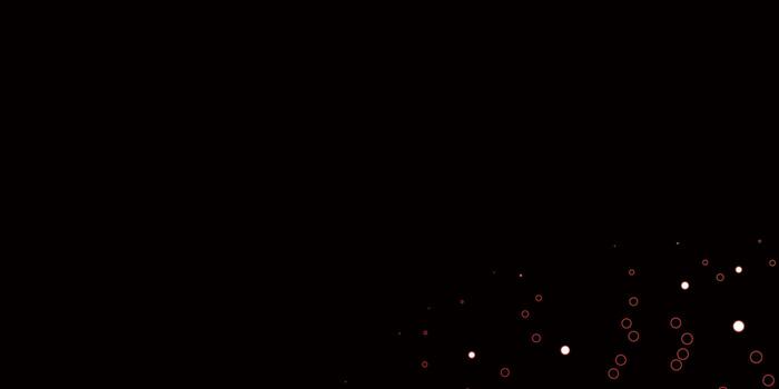 Dark Red vector layout with circle shapes.