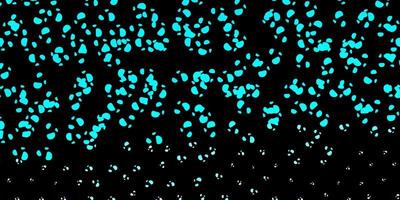 Dark green vector texture with memphis shapes.