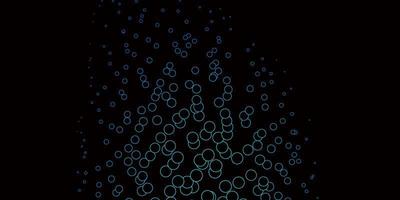 Dark BLUE vector layout with circle shapes.