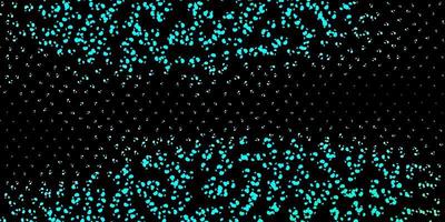 Dark green vector template with abstract forms.