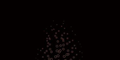 Dark Red vector layout with circle shapes.