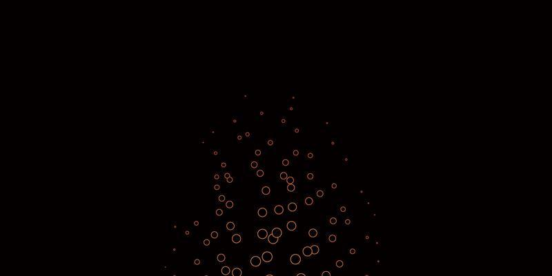 Dark Red vector layout with circle shapes.