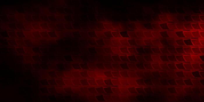 Dark Red vector layout with lines, rectangles.