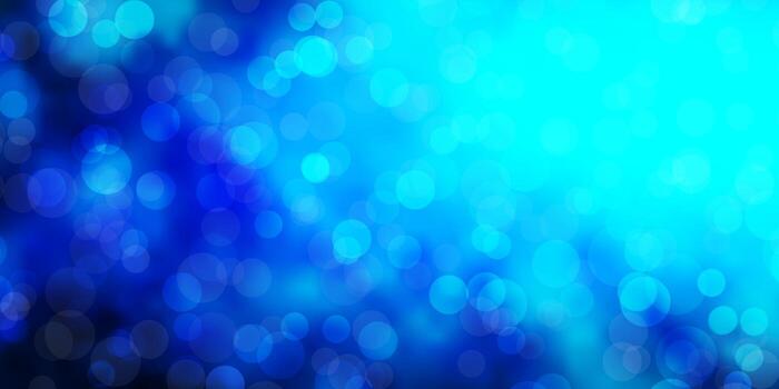 patrón de vector azul oscuro con círculos.