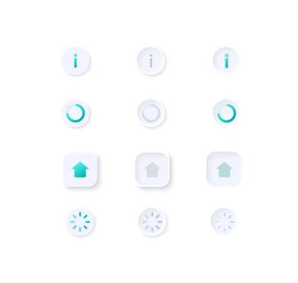 Profile UI elements kit