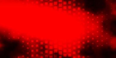 textura de vector rojo oscuro en estilo rectangular.