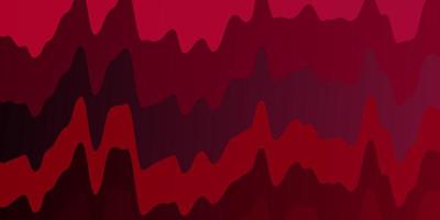 Dark Red vector pattern with lines.