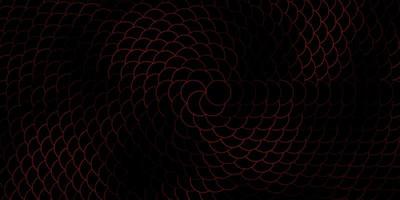 Dark Red vector layout with circle shapes.