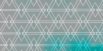 Light BLUE vector backdrop with lines, triangles.