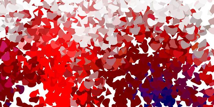 Light orange vector template with abstract forms.