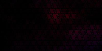 Dark Pink, Red vector pattern with polygonal style.