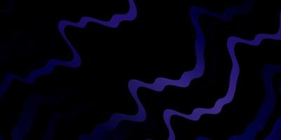 Dark BLUE vector background with lines.
