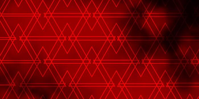 patrón de vector rojo oscuro con estilo poligonal.