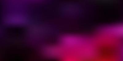 Dark purple, pink vector abstract blur template.