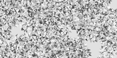 Light gray vector background with christmas snowflakes.