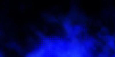 Dark BLUE vector pattern with spheres.