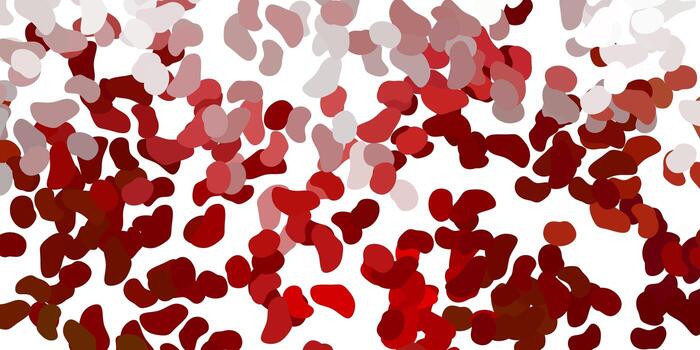 Light brown vector template with abstract forms.