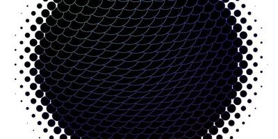 Light Multicolor vector background with bubbles.