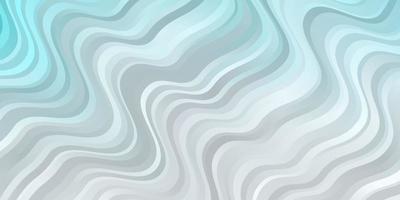 Light BLUE vector background with bent lines.