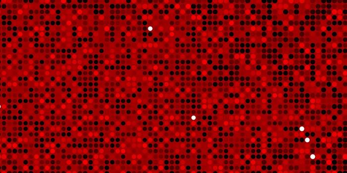 Dark Red vector layout with circle shapes.