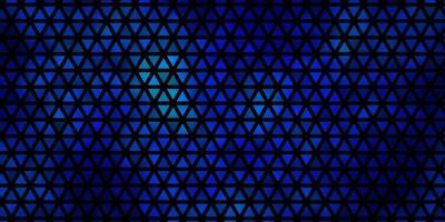 Dark BLUE vector layout with lines, triangles.