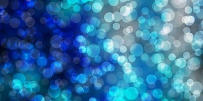 Light BLUE vector layout with circles.