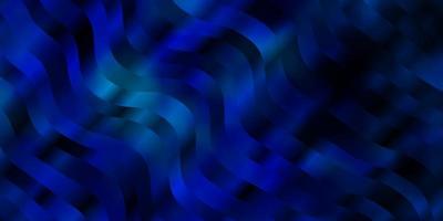 Light BLUE vector background with bent lines.