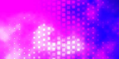 Light Purple vector pattern in square style.