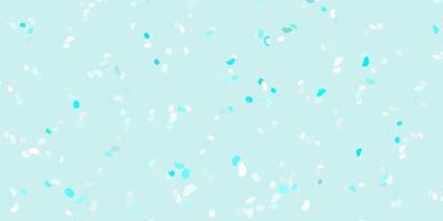 Light blue vector pattern with abstract shapes.