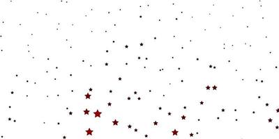 Dark Purple vector texture with beautiful stars.