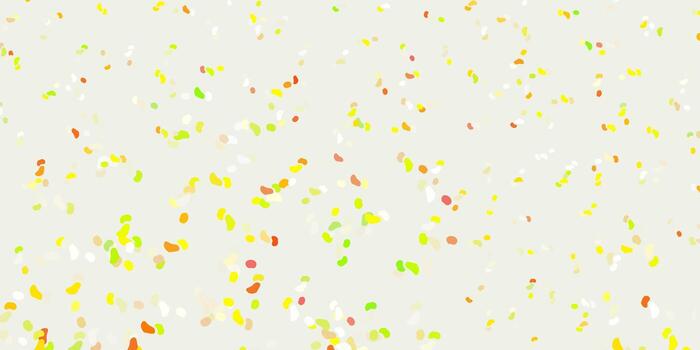 Light green, red vector background with random forms.