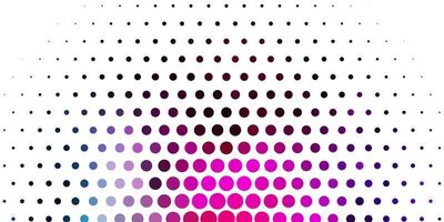 Light Multicolor vector backdrop with dots.