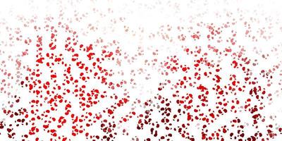 Light orange vector template with abstract forms.