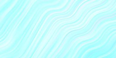 Light BLUE vector texture with curves.