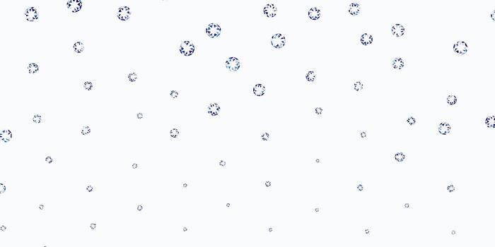 Light blue, yellow vector texture with disks.