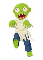 Zombie Cartoon Illustration vector