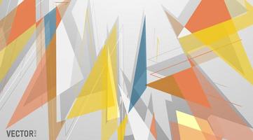 abstract vector background. polygonal space low poly background