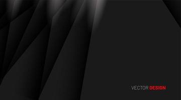 Overlapping shadow shapes 3D design technology background vector