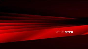 Rectangle shape overlapping 3d design technology background vector