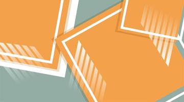 abstract vector background . orange square with overlapping lines