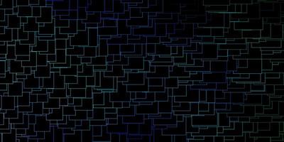 Dark Blue, Green vector pattern in square style.